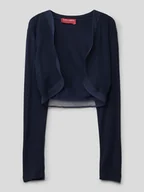 Kurtki i płaszcze dla dziewczynek - Bolerko z efektem prążkowania - miniaturka - grafika 1