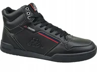 Buty sportowe damskie - Buty sportowe Kappa Mangan czarne 242764-1120 za kostkę 36 - miniaturka - grafika 1