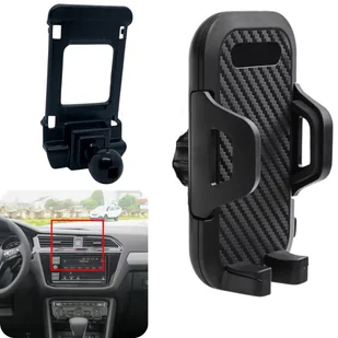 Adapter Do Uchwytu Na Telefon Volkswagen Tiguan L 2017-2021 Uchwyt Carbon - Uchwyty samochodowe do telefonów - miniaturka - grafika 1