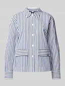 Koszule damskie - Bluzka koszulowa z listwą guzikową model ‘Baraa’ - miniaturka - grafika 1