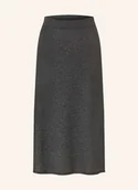 Spódnice - Tommy Hilfiger Spódnica Z Dzianiny grau - miniaturka - grafika 1