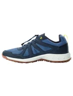 Buty trekkingowe męskie - Jack Wolfskin Woodland 2 Vent Low M męskie buty trekkingowe, niebieski (Night Blue), 41 EU - miniaturka - grafika 1