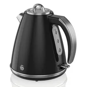Czajniki elektryczne - Swan Jug Black - miniaturka - grafika 1