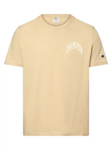 Champion - T-shirt męski, beżowy - Koszulki męskie - miniaturka - grafika 1