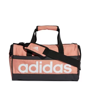 Torby sportowe - Torba adidas Essentials Linear Duffel Bag Extra Small IL5765 Woncla/White - grafika 1