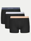 Majtki męskie - Calvin Klein Underwear Komplet 3 par bokserek 0000U2662G Czarny - miniaturka - grafika 1