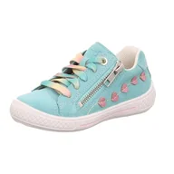 Buty dla dziewczynek - Superfit Tensy sneakersy dziewczęce, jasnozielony, różowy 7500, 29 EU - miniaturka - grafika 1