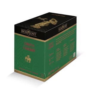RICHMONT Zielona herbata Richmont Green Cherry 50x4g 3882-uniw - Herbata - miniaturka - grafika 1