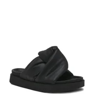 Klapki i japonki damskie - INUIKII Skórzane klapki - miniaturka - grafika 1