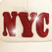 Czapki i chusty sportowe męskie - Czapka z daszkiem baseball vintage regulowana NYC - miniaturka - grafika 1