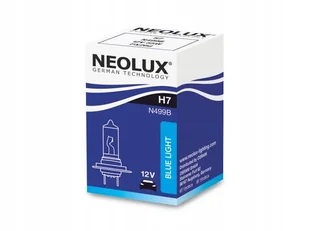 Żarówka reflektora świateł przednich H7 55W 12V PX26D Blue Light - Żarówki samochodowe - miniaturka - grafika 1