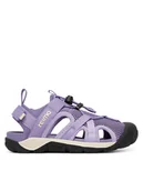 Buty dla dziewczynek - Reima Sandały Tilani 5400177A Fioletowy - miniaturka - grafika 1