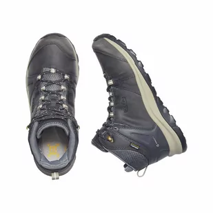 Buty trekkingowe damskie KEEN TERRADORA II LEATHER MID WP - Buty trekkingowe damskie - miniaturka - grafika 3