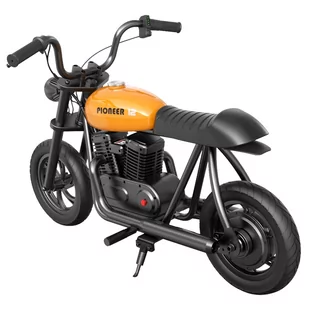 Elektryczny motocykl Chopper dla dzieci HYPER GOGO Pioneer 12, 21.9V 5.2Ah 160W, opony 12'x3', 12KM - pomarańczowy - Motocykle - miniaturka - grafika 2