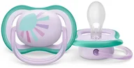 Smoczki uspokajające - Philips Avent māneklītis Ultra Air Deco rainbow 0-6M 1 gab zēniem SCF086/03 - miniaturka - grafika 1