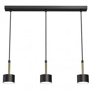 Niebiesko-złota lampa wisząca do salonu - N024 B5-Z52 - Lampy sufitowe - miniaturka - grafika 1