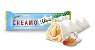 ABK Wafelek Creamo z nadzieniem o smaku kokosowo-migdałowym 29 g - Batoniki - miniaturka - grafika 1