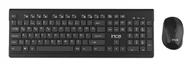 Zestawy myszka + klawiatura - Inca IWS-519 klawiatura Dołączona myszka RF Wireless QWERTY Turecki Czarny - miniaturka - grafika 1