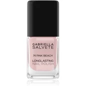 Lakiery do paznokci - Gabriella Salvete Longlasting Enamel długotrwały lakier do paznokci z wysokim połyskiem odcień 74 Pink Beach 11 ml - miniaturka - grafika 1