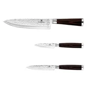 Noże kuchenne - Lumarko Zestaw 3 Noży Berlinger Haus Bh-2486 Shine Basalt! - miniaturka - grafika 1