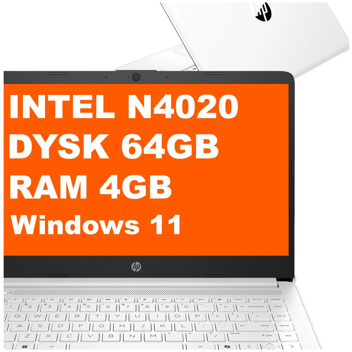 HP 14-dq0032dx / 4P8M9UA / Intel N4020 / 4GB / 64GB eMMC / Intel Graphics / 14