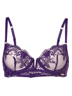 Biustonosze - Bluebella - Damski biustonosz z fiszbinami  Marseille, lila - miniaturka - grafika 1