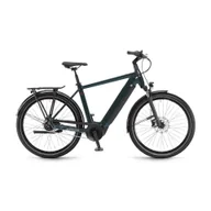 Rowery elektryczne - Rower elektryczny Winora Sinus N8 aluminium petrol 250 W - miniaturka - grafika 1