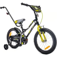Rowery - Sun Baby Tiger Bike 16 cali Pomarańczowo-turkusowy - miniaturka - grafika 1