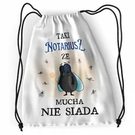 Plecaki worki - Plecak Dla Notariusza Sportowy Szkolny Worek z Nadrukiem ze Zdjęciem - miniaturka - grafika 1