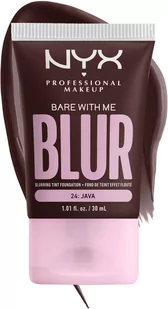 NYX PROFESSIONAL MAKEUP Bare With Me Blur Tint Foundation 24 Java - Podkład  24 Java - Podkłady do twarzy - miniaturka - grafika 3