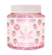 Suplementy naturalne - Żelki CBD 100 mg - Żelki o smaku truskawkowym Sweet CBD - miniaturka - grafika 1