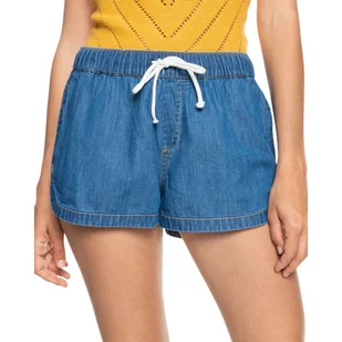 Spodenki damskie Roxy New Impossible Denim jeansowe bawełniane krótkie-XL - Spodenki damskie - miniaturka - grafika 1