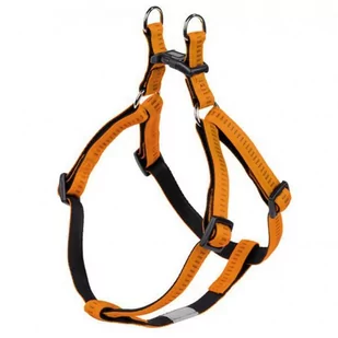 Nobby Szelki Nobby Soft Grip : Kolor - pomarańczowo-czarny, Rozmiar - M/L 20mm x 50-72cm 78521-04 - Szelki dla psów - miniaturka - grafika 1