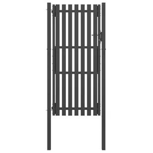 VidaXL Furtka ogrodzeniowa, stalowa, 1 x 2,5 m, antracytowa 146332         VidaXL - Akcesoria do ogrodzeń - miniaturka - grafika 1