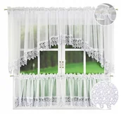 Firany - FIRANA ZAZDROSTKA KOMPLET 400 cm z gipiurą 15 cm - miniaturka - grafika 1