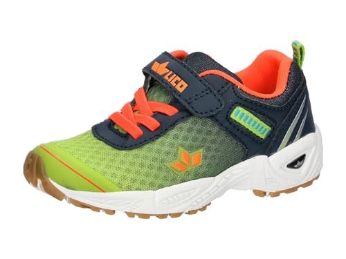 Lico Dziecięce buty sportowe Barney VS uniseks, Lemon Marine Orange, 31 EU