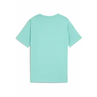 Odzież sportowa dziecięca - Młodzieżowa koszulka PUMA Class z grafiką PUMA Aquatic Green - miniaturka - grafika 1