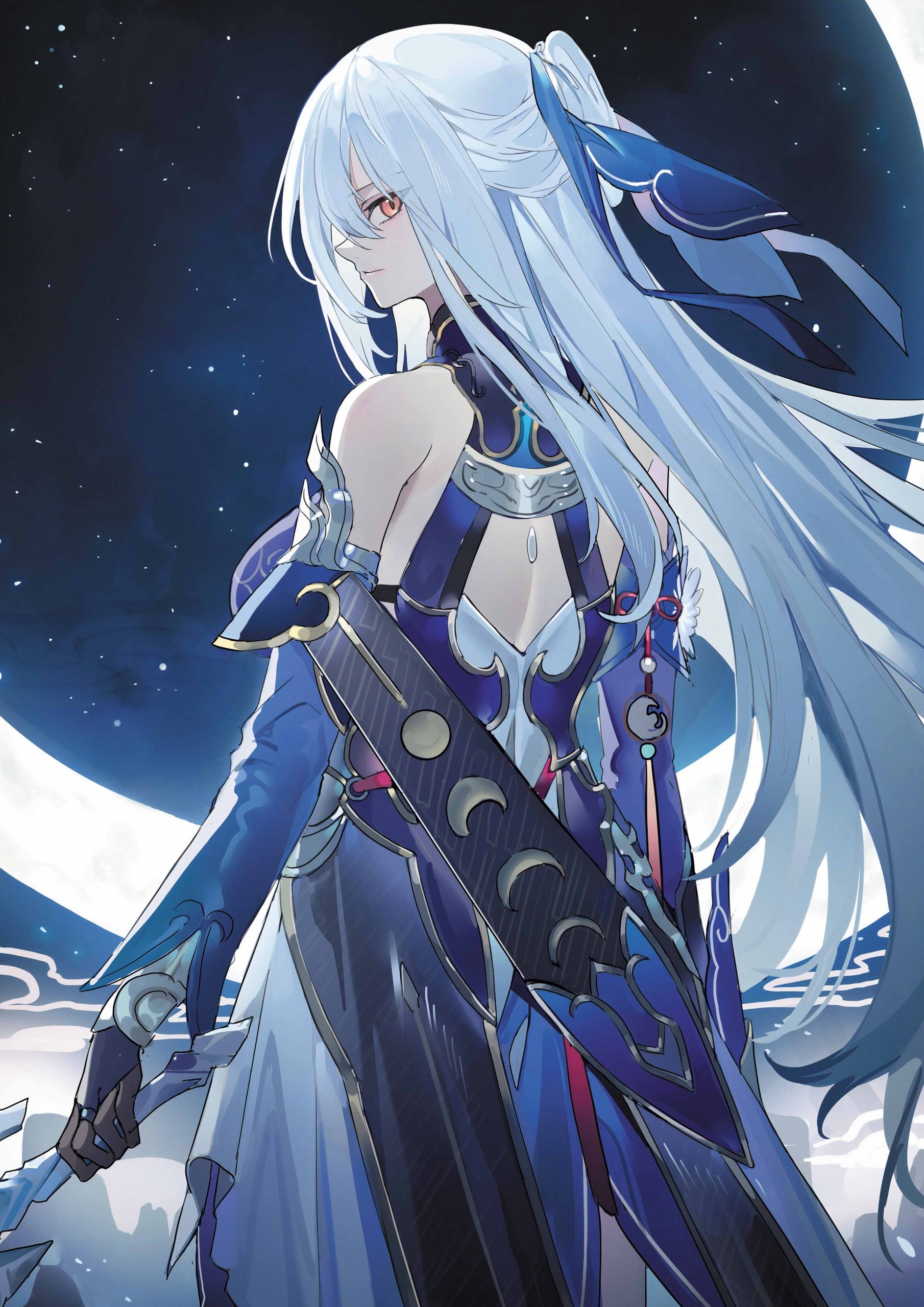 Plakat A3 Honkai Star Rail Hsr Anime Gra Jingliu