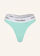Majtki damskie - Calvin Klein Stringi Modern Cotton gruen - miniaturka - grafika 1