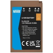 Akumulatory do aparatów dedykowane - Akumulator NEWELL 1500 mAh BLS-50 USB-C do Olympus - miniaturka - grafika 1