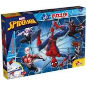 Puzzle - Puzzle 60 dwustronne Spiderman Lisciani - miniaturka - grafika 1
