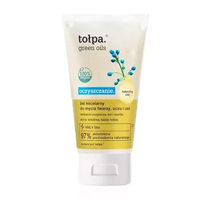 Tołpa green oils, oczyszczanie Żel micelarny do mycia twarzy i oczu 150ml - Żele do mycia twarzy - miniaturka - grafika 2