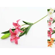 Sztuczne kwiaty - Lilia gałązka - miniaturka - grafika 1