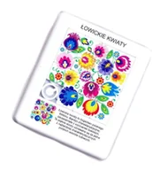 Puzzle - Układanka folk puzzle łowickie kwiaty - miniaturka - grafika 1