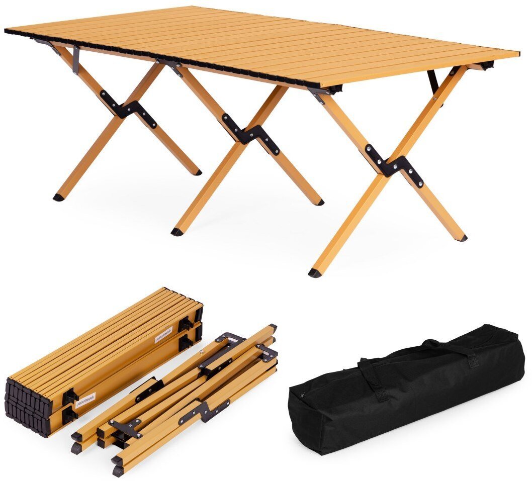 ModernHome Stolik turystyczny składany 120x60 cm kempingowy z torbą MultiGarden EDUKAMP