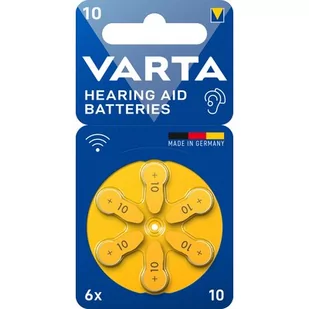 Baterie PR70 VARTA 10 (6 szt.) - Baterie i akcesoria - miniaturka - grafika 1