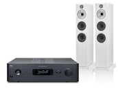 Zestawy stereo - NAD C 399 (czarny) + 603 S3 (biały) - miniaturka - grafika 1