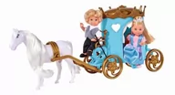 Lalki dla dziewczynek - Simba STEFFI 105738516 EVI I TIMMY W KARECIE 68369 - miniaturka - grafika 1