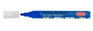 Markery permanentne - Toma Marker akrylowy TO-402 2,5mm niebieski 9274 - miniaturka - grafika 1