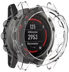 Silikonowe Etui Do Garmin Fenix 5X - Akcesoria do pulsometrów i zegarków sportowych - miniaturka - grafika 1